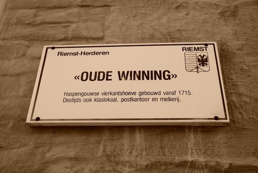 B&B De Oude Winning Римст Екстериор снимка